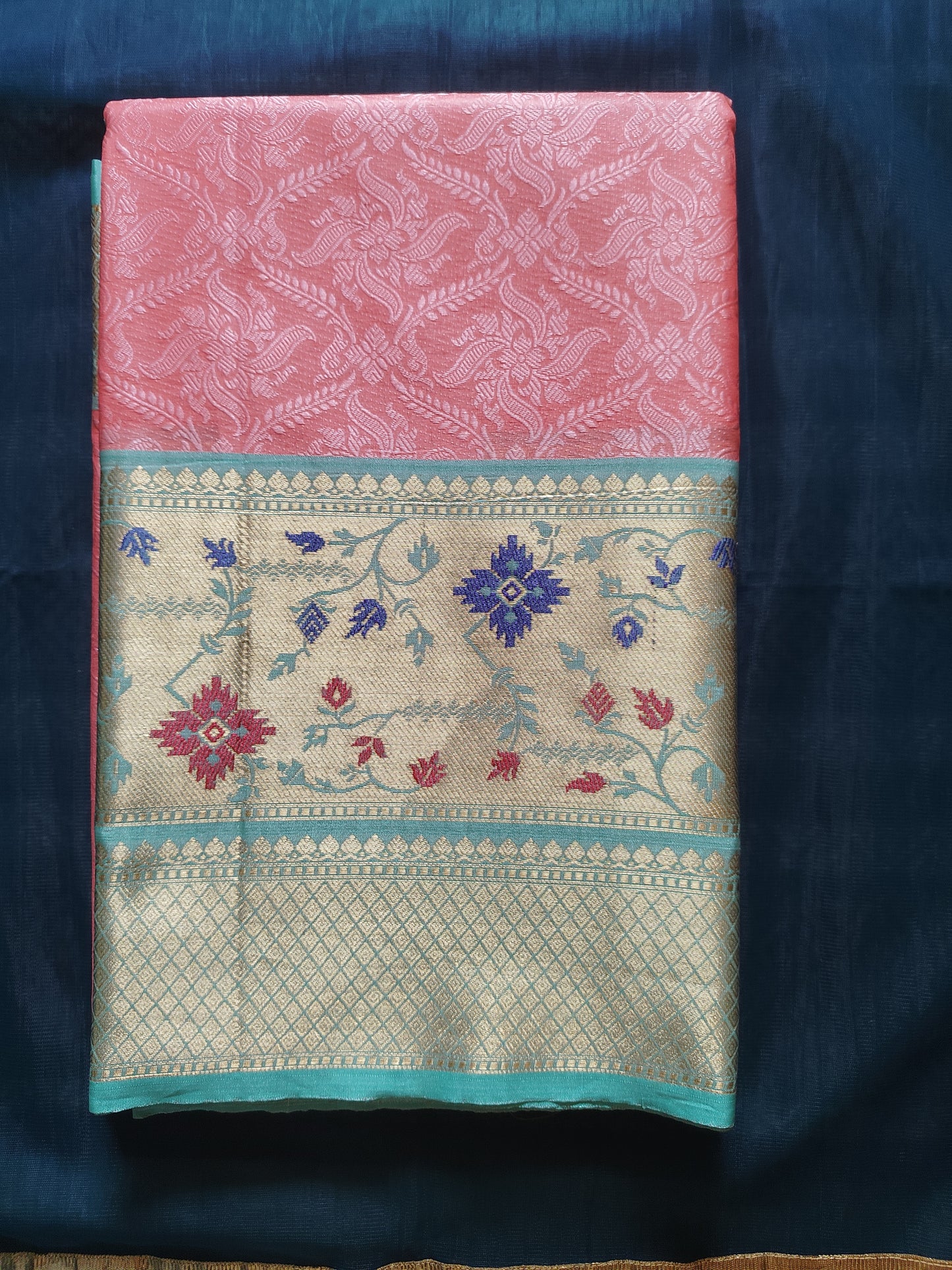 Taanchui silk saree ( semi)