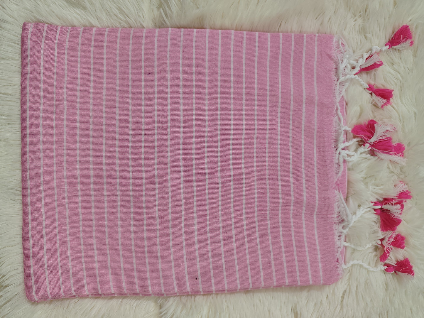 Khadi Cotton stripes saree