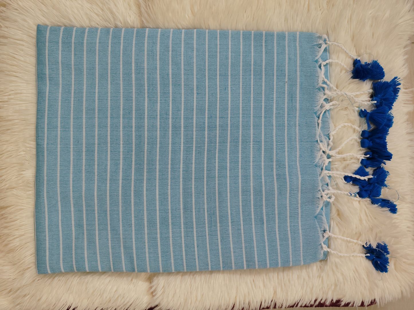 Khadi Cotton stripes saree