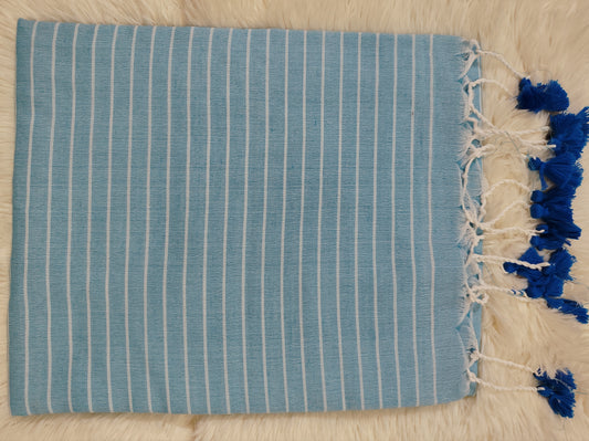 Khadi Cotton stripes saree